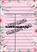 The Book Was Better Library Card – Digital Kindle Insert
