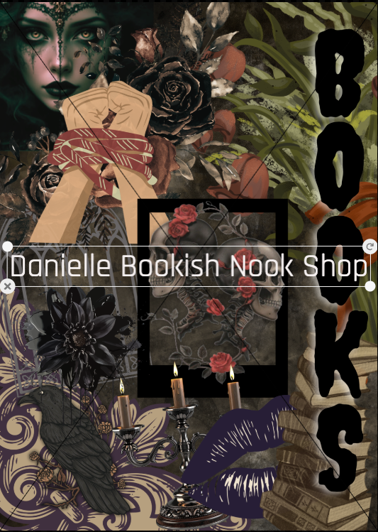 Dark Romance Skull – Digital Kindle Insert